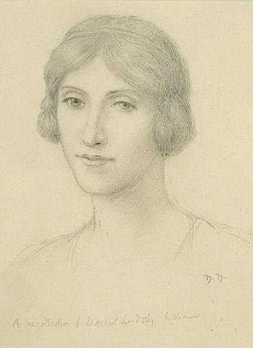 1883-1884 A recollection of Margaret Lindsay Williams, signed with initials and inscribed, . 2720 . (507x700, 63Kb)