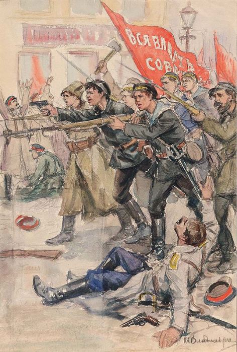 За власть Советов! 1917–1918 г.г. (472x700, 415Kb)