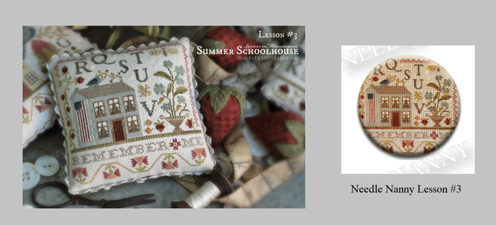 With Thy Needle & Thread Lessons in Abecedarian Summer Schoolhouse Lesson #3 (700x318, 171Kb)