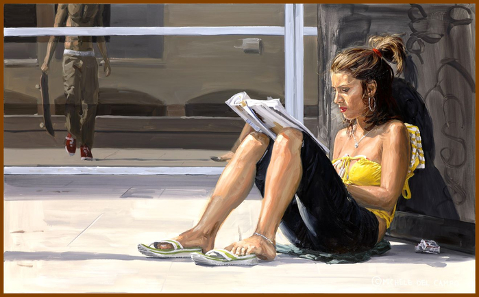 017. Girl Reading (700x434, 283Kb)