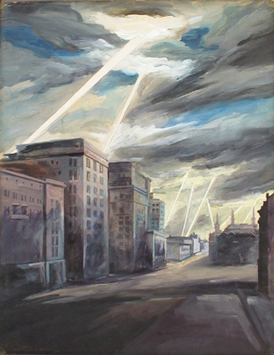 1941 Москва. 1941 год. Бум, гуашь. 65,5 х 50,5(Чуваш. худ. музей) (539x700, 102Kb)
