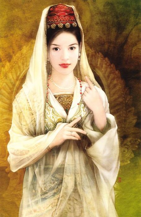 Der-Jen.-Portret-devushki-dvadtsat-devyatyiyкитай45210 (454x700, 59Kb)