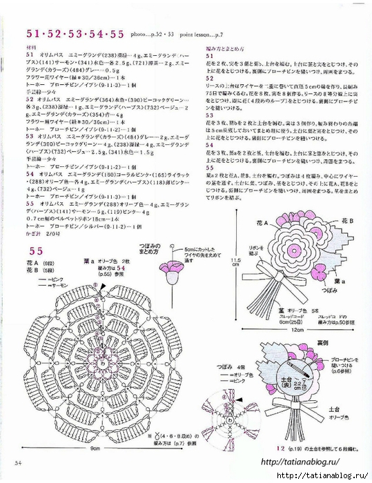 Asahi_Original_-_Crochet_Flower_Gardens_corsage.page55 copy (539x700, 296Kb)