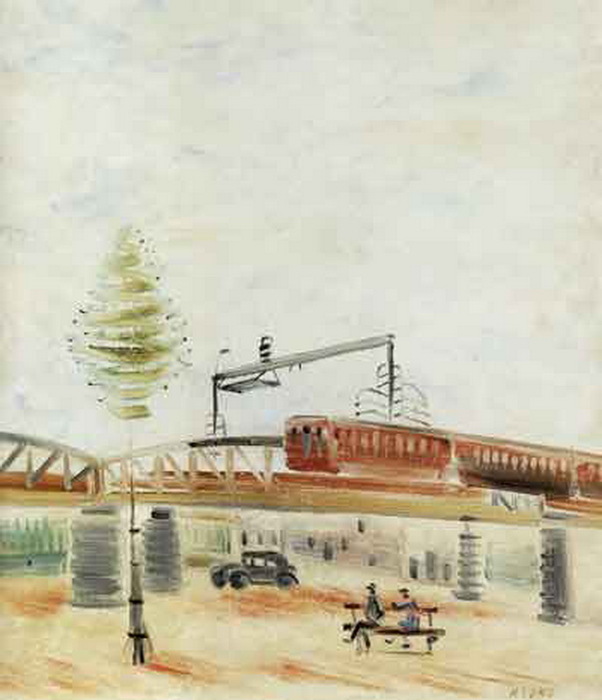 1930-e Мост. Париж. К, м. (602x700, 82Kb)