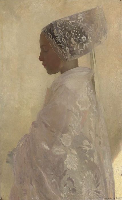 A maiden in contemplation, 1893 (428x700, 36Kb)
