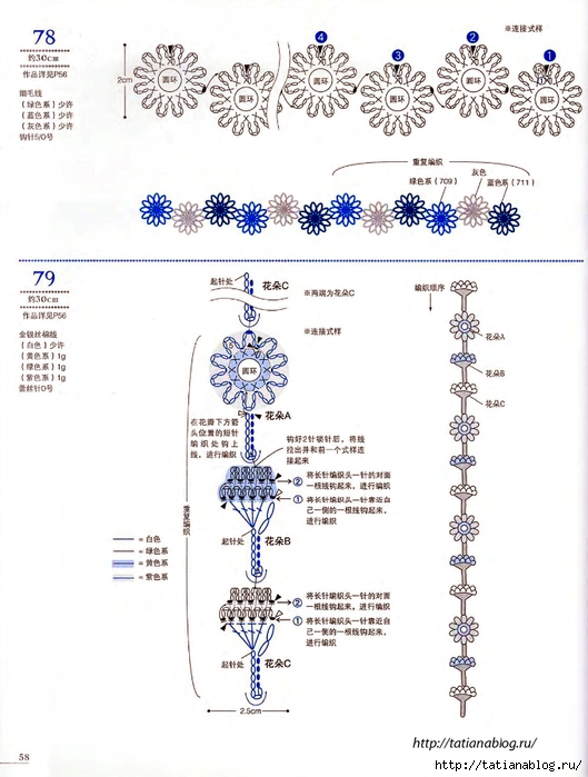 Asahi Original - Crochet Edging&Braid 100 6 (Chinese).page58 copy (529x700, 215Kb)
