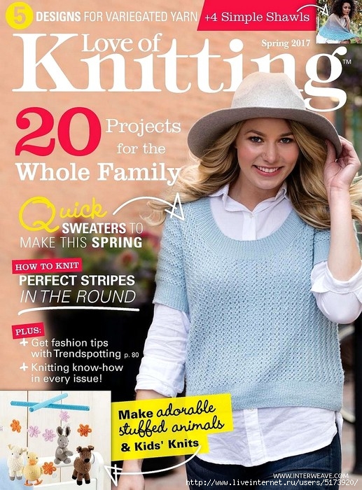Love of Knitting — Spring 2017