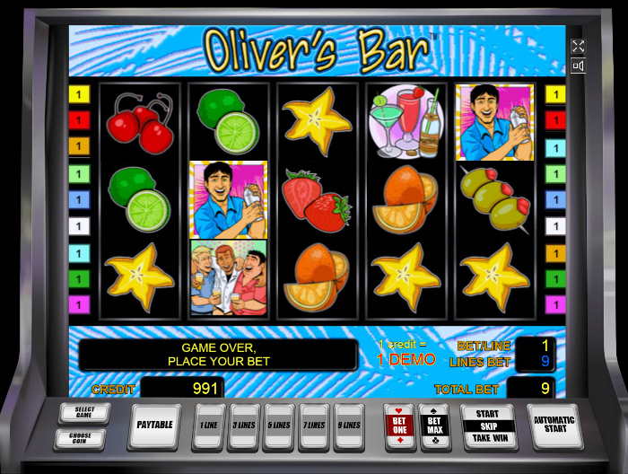 Демо игровые автоматы на деньги. Игровой автомат Olivers Bar. Бар с игровыми автоматами. Автомат игровой гаминатор бар.
