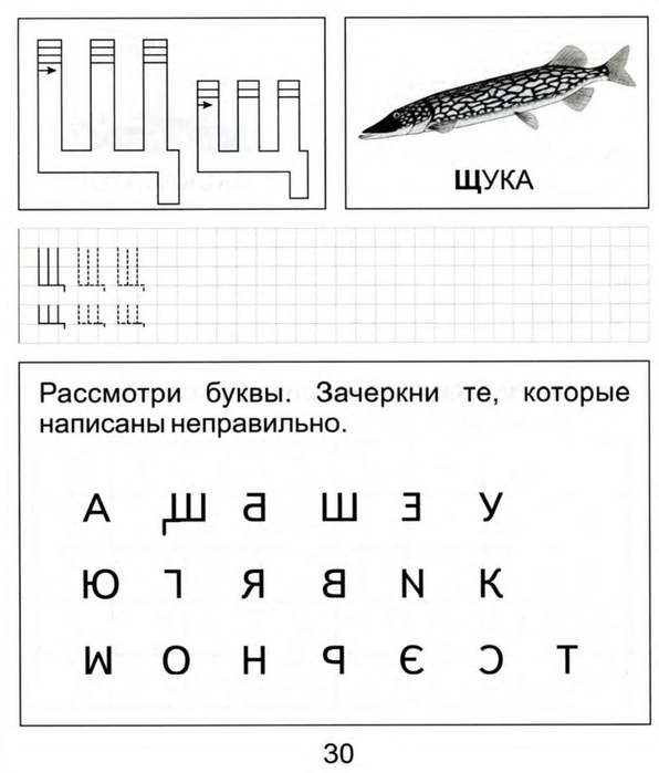 Буква щ задания для дошкольников презентация