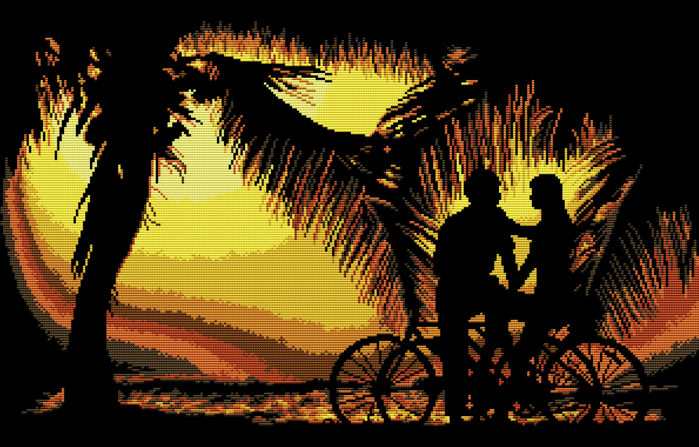 Sunset With You (700x447, 390Kb)