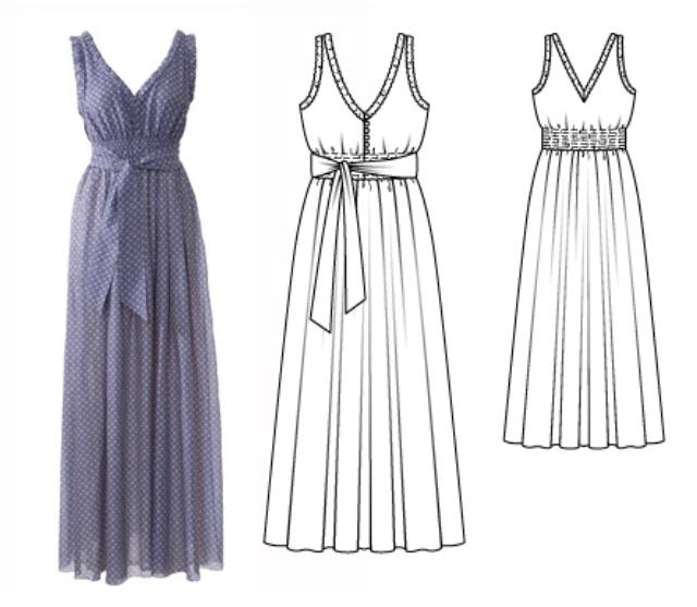 Выкройка вечернего платья в пол: моделирование, пошив, видео мк, 6 моделей