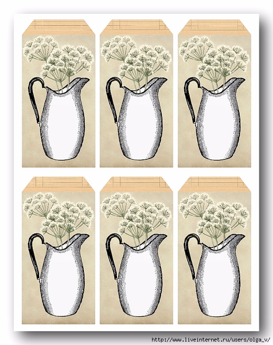Tags - Enamelware pitcher + white flowers v2 - lilac-n-lavender (553x700, 290Kb)