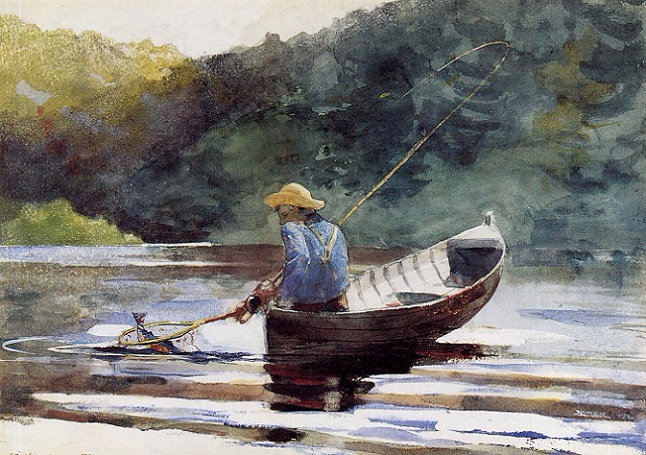 Boy Fishing, 1892 (646x455, 370Kb)