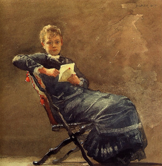 Girl Seated, 1879 (642x657, 542Kb)