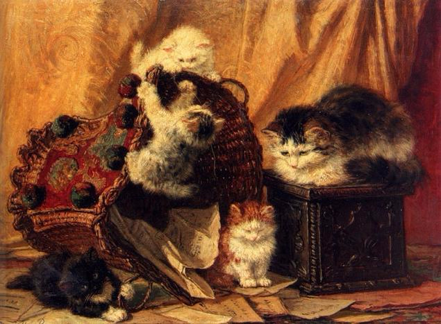 Генриетта Книп (Henriette Ronner-Knip17 (635x467, 303Kb)