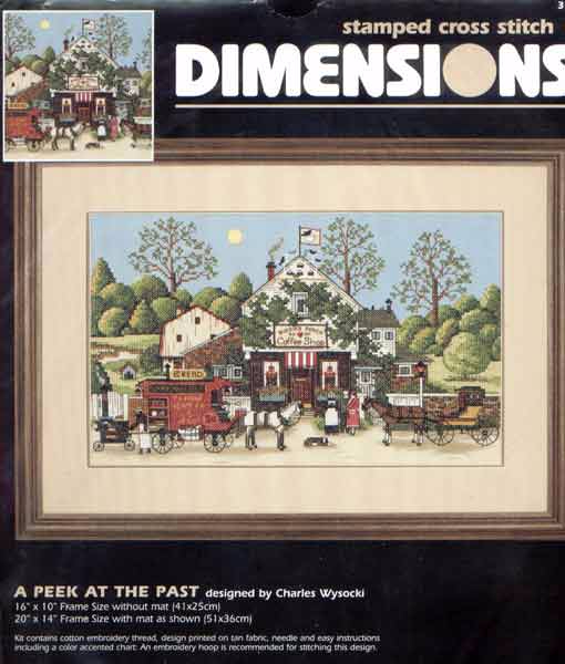 Dimension 3162 - A Peek at The Past by Charles Wysocki (510x600, 184Kb)