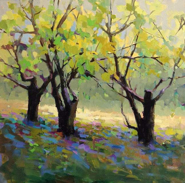 Light Through Trees (647x638, 542Kb)