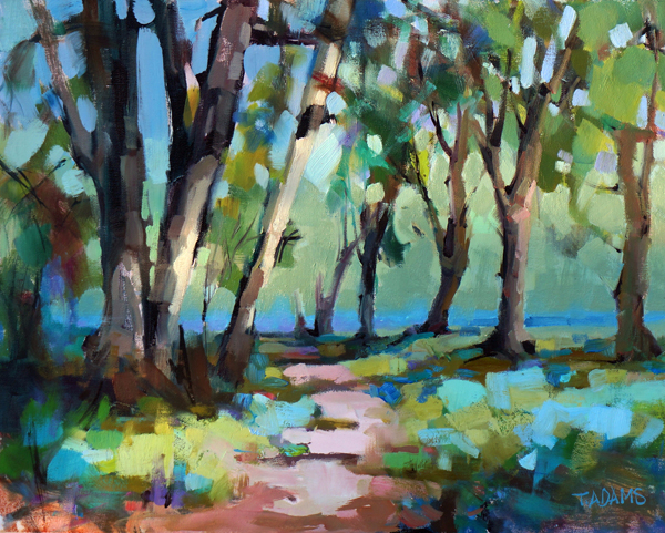 Bluebells along the Tow Path (600x481, 507Kb)