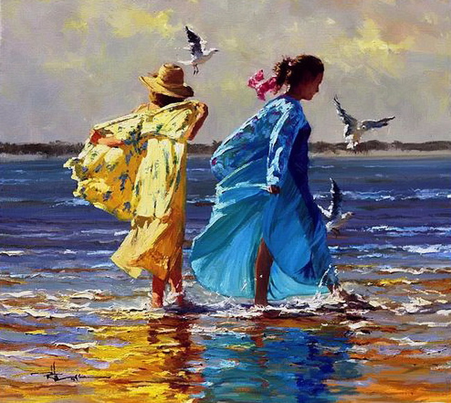 Robert Hagan 1947 - Australian Impressionist painter - Tutt'Art@ (9) (650x580, 482Kb)