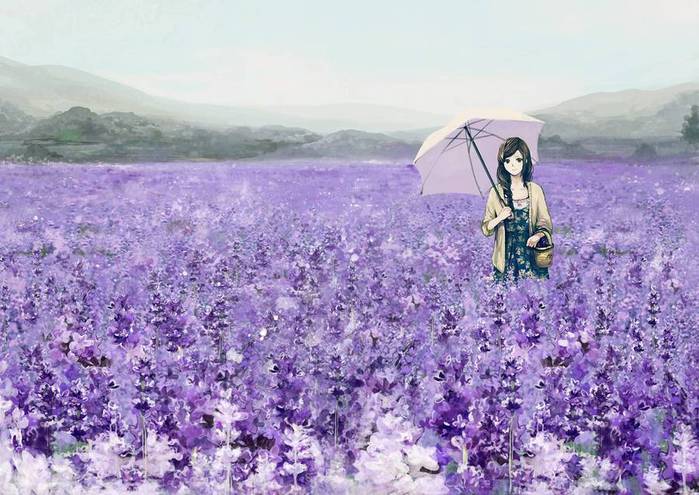 zont_korzina_zontik_art_lavanda_pole_cvety_devushka_1920x1359 (700x495, 70Kb)