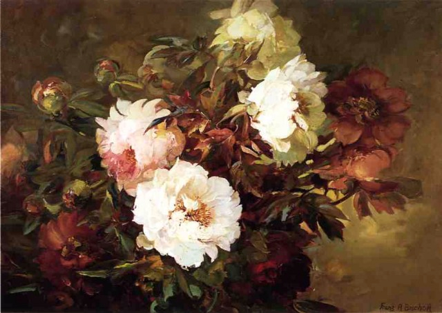 Franz Bischoff - Peonies (640x454, 262Kb)