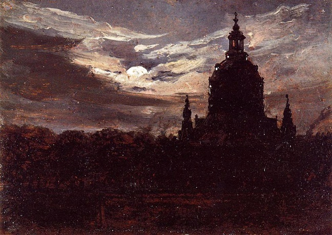 The-Frankenkirche-Dresden. 1840 (648x460, 374Kb)