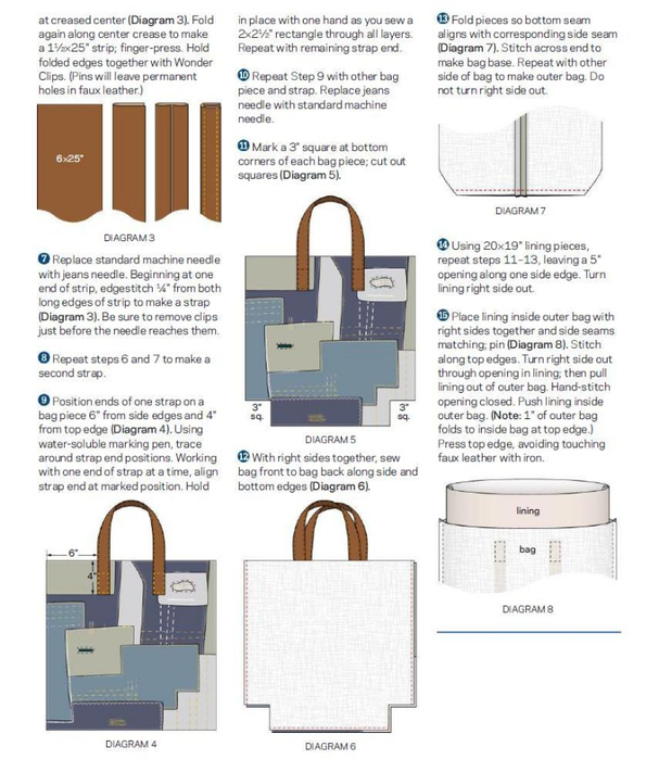 Паром сумки. Outer Bag. The Note Bag.