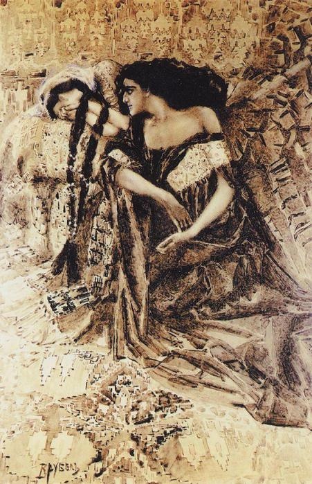 Тамара и Демон   1880-е (451x699, 180Kb)