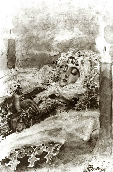 Тамара в гробу   1880-е (460x700, 133Kb)