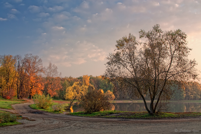 Осенняя Прага пастораль