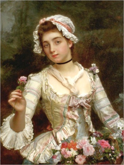 Gustave Jean Jacquet (French artist, 1846-1909) (729x900, 68Kb)