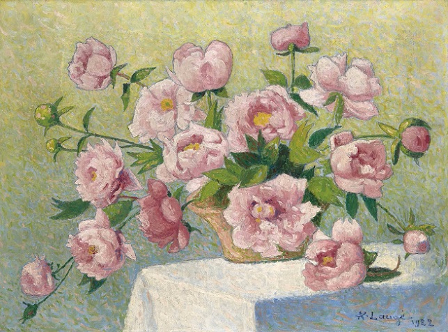   (Pivoines roses). 1922 (643x476, 433Kb)
