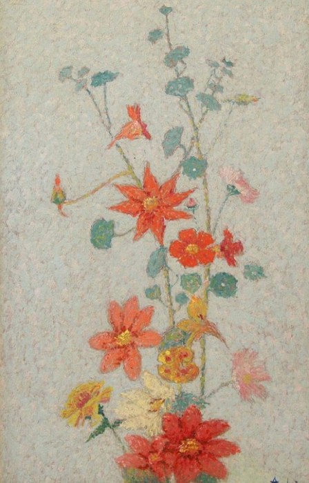     (Bouquet de fleurs dans un vase) (448x700, 344Kb)