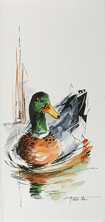 Nicole Van Axx, Mallard Drake, 2000 (206x432, 74Kb)