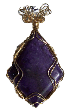 1002-61 gemstone sugilite pendant, handcrafted CT jewelry-3 (249x386, 113Kb)