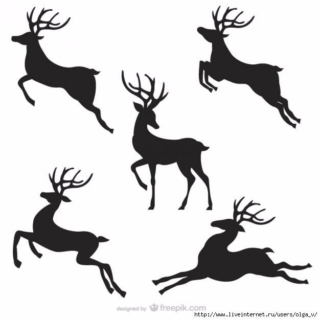 black-reindeer-silhouettes-pack_23-2147501486 (626x626, 87Kb)