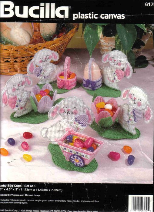 BUCILLA BUNNY EGG CUPS... (508x700, 80Kb)