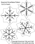  снежинки из фетра 2 (560x700, 171Kb)