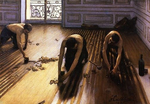 The Floor Scrapers, 1875, oil. Gustave Caillebotte (1848-1894)