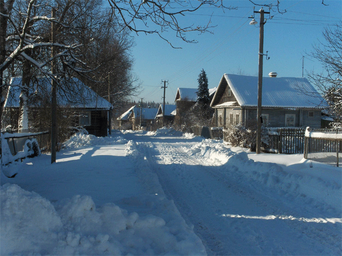 Деревня красные горы