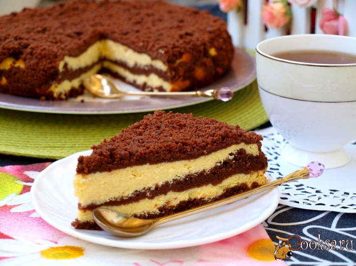 recipes10143 творожный пирог с шоколадной кройшкой (700x524, 418Kb)