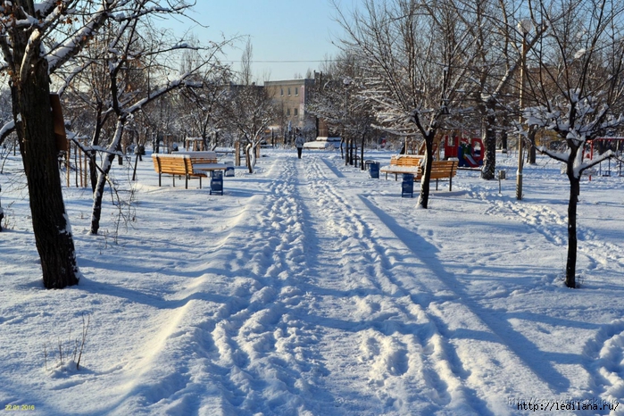 Северодонецк зимой