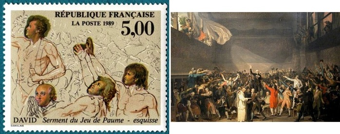 YF2591 J-L David (1748-1825) The Oath of the Jeu de Paume (700x276, 93Kb)