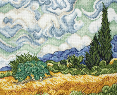 5678000-01034 Wheat Field with Cypresses (400x323, 202Kb)