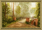 Превью ЛП-012 Мост в старом парке (550x390, 315Kb)