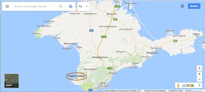Крым саки карта крыма