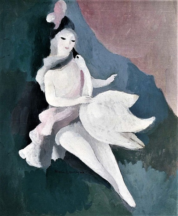 Laurencin     Leda  et  lecygne   1925 (576x700, 119Kb)