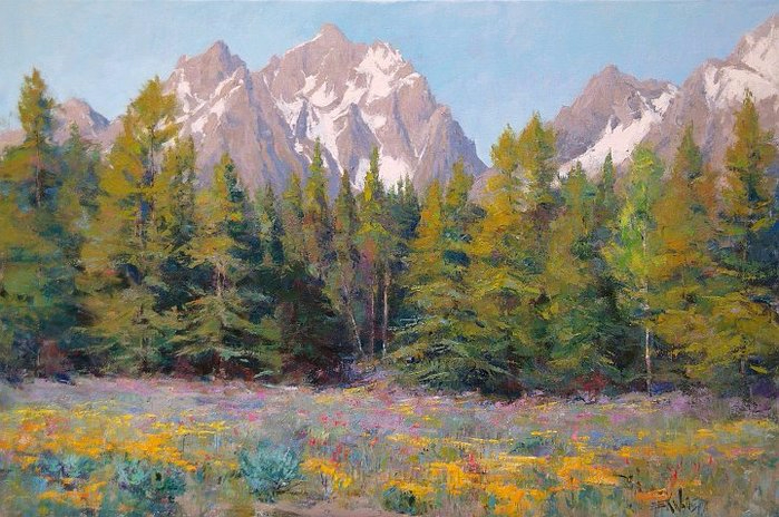 Eric Wallis картины
