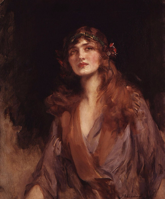 Lily Elsie (also known as Mrs Bullough). 1916 (578x700, 386Kb)