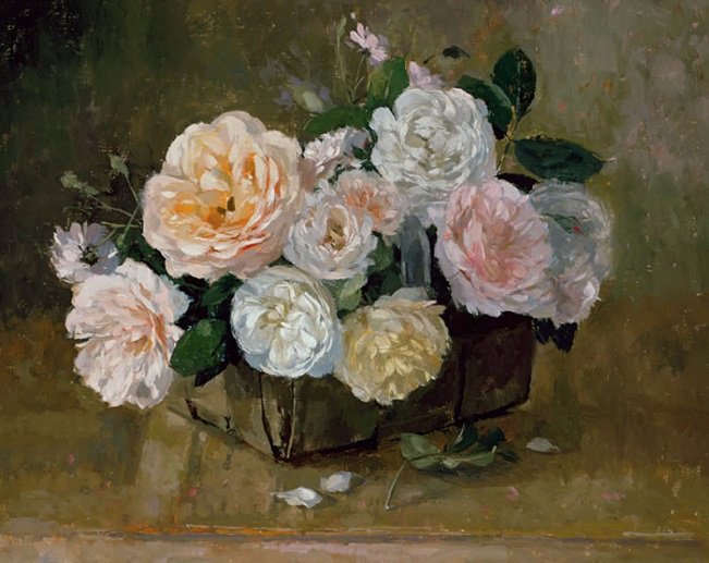 Basket of Roses (651x517, 313Kb)